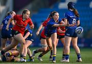16 August 2025; Jade Carroll of Leinster during the PwC U-18 Girls Interprovincial Series match between Leinster and Munster at Energia Park in Dublin. Photo by Shauna Clinton/Sportsfile