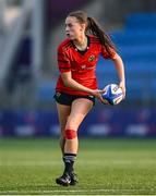 16 August 2025; Jo McCaughey of Munster during the PwC U-18 Girls Interprovincial Series match between Leinster and Munster at Energia Park in Dublin. Photo by Shauna Clinton/Sportsfile