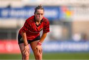 16 August 2025; Abi Kelly of Munster during the PwC U-18 Girls Interprovincial Series match between Leinster and Munster at Energia Park in Dublin. Photo by Shauna Clinton/Sportsfile