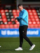 16 August 2025; Drogheda United manager Kevin Doherty before the Sports Direct Men’s FAI Cup third round match between Derry City and Drogheda United at The Ryan McBride Brandywell Stadium in Derry. Photo by Stephen McCarthy/Sportsfile