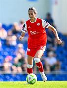 16 August 2025; Isabella Marie Flocchini of Treaty United during the Sports Direct Women's FAI Cup quarter-final match between DLR Waves and Treaty United at UCD Bowl in Dublin. Photo by Seb Daly/Sportsfile