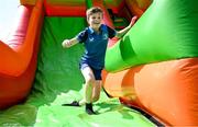 16 August 2025; Family fun day fan zone activities before the Vodafone Women’s Interprovincial Championship Round 2 match between Leinster and Munster at Energia Park in Dublin. Photo by Shauna Clinton/Sportsfile