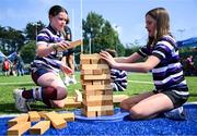 16 August 2025; Family fun day fan zone activities before the Vodafone Women’s Interprovincial Championship Round 2 match between Leinster and Munster at Energia Park in Dublin. Photo by Shauna Clinton/Sportsfile