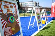 16 August 2025; Family fun day fan zone activities before the Vodafone Women’s Interprovincial Championship Round 2 match between Leinster and Munster at Energia Park in Dublin. Photo by Shauna Clinton/Sportsfile