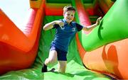 16 August 2025; Family fun day fan zone activities before the Vodafone Women’s Interprovincial Championship Round 2 match between Leinster and Munster at Energia Park in Dublin. Photo by Shauna Clinton/Sportsfile
