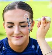 16 August 2025; Family fun day fan zone activities before the Vodafone Women’s Interprovincial Championship Round 2 match between Leinster and Munster at Energia Park in Dublin. Photo by Shauna Clinton/Sportsfile