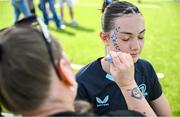16 August 2025; Family fun day fan zone activities before the Vodafone Women’s Interprovincial Championship Round 2 match between Leinster and Munster at Energia Park in Dublin. Photo by Shauna Clinton/Sportsfile