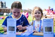 16 August 2025; Family fun day fan zone activities before the Vodafone Women’s Interprovincial Championship Round 2 match between Leinster and Munster at Energia Park in Dublin. Photo by Shauna Clinton/Sportsfile
