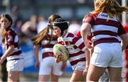 16 August 2025; Action from the Bank of Ireland Half-Time Minis match between Tullow and Coolmine/ Westmanstown during the Vodafone Women’s Interprovincial Championship Round 2 match between Leinster and Munster at Energia Park in Dublin. Photo by Shauna Clinton/Sportsfile