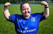 16 August 2025; Family fun day fan zone activities before the Vodafone Women’s Interprovincial Championship Round 2 match between Leinster and Munster at Energia Park in Dublin. Photo by Shauna Clinton/Sportsfile