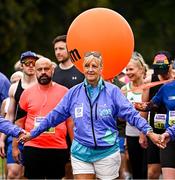 16 August 2025; Course stewards during the Irish Life Dublin Race Series Frank Duffy 10 Mile in Phoenix Park, Dublin. Photo by Seb Daly/Sportsfile
