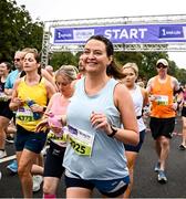 16 August 2025; Jean Marie Nawn of Boyne AC, Louth, during the Irish Life Dublin Race Series Frank Duffy 10 Mile in Phoenix Park, Dublin. Photo by Seb Daly/Sportsfile