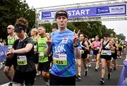 16 August 2025; Daniel Jack, from Dublin, during the Irish Life Dublin Race Series Frank Duffy 10 Mile in Phoenix Park, Dublin. Photo by Seb Daly/Sportsfile