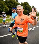 16 August 2025; Brian Dermody, from Carlow, during the Irish Life Dublin Race Series Frank Duffy 10 Mile in Phoenix Park, Dublin. Photo by Seb Daly/Sportsfile