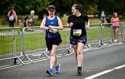 16 August 2025; Runners during the Irish Life Dublin Race Series Frank Duffy 10 Mile in Phoenix Park, Dublin. Photo by Seb Daly/Sportsfile