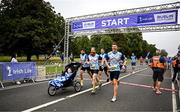 16 August 2025; Runners during the Irish Life Dublin Race Series Frank Duffy 10 Mile in Phoenix Park, Dublin. Photo by Seb Daly/Sportsfile