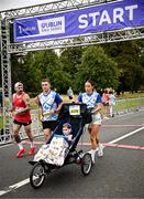 16 August 2025; Runners during the Irish Life Dublin Race Series Frank Duffy 10 Mile in Phoenix Park, Dublin. Photo by Seb Daly/Sportsfile