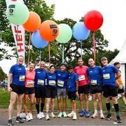 16 August 2025; Pacers before the Irish Life Dublin Race Series Frank Duffy 10 Mile in Phoenix Park, Dublin. Photo by Seb Daly/Sportsfile