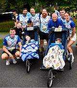 16 August 2025; Members of the Inner City Running Club before the Irish Life Dublin Race Series Frank Duffy 10 Mile in Phoenix Park, Dublin. Photo by Seb Daly/Sportsfile