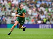 3 August 2025; Marion Farrelly of Meath during the TG4 All-Ireland Ladies Football Senior Championship final match between Dublin and Meath at Croke Park in Dublin. Photo by Piaras Ó Mídheach/Sportsfile