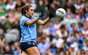 3 August 2025; Éilish O'Dowd of Dublin during the TG4 All-Ireland Ladies Football Senior Championship final match between Dublin and Meath at Croke Park in Dublin. Photo by Piaras Ó Mídheach/Sportsfile