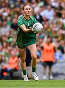 3 August 2025; Sarah Wall of Meath during the TG4 All-Ireland Ladies Football Senior Championship final match between Dublin and Meath at Croke Park in Dublin. Photo by Piaras Ó Mídheach/Sportsfile
