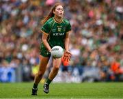 3 August 2025; Ciara Smyth of Meath during the TG4 All-Ireland Ladies Football Senior Championship final match between Dublin and Meath at Croke Park in Dublin. Photo by Piaras Ó Mídheach/Sportsfile