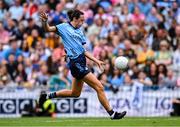 3 August 2025; Hannah Tyrrell of Dublin during the TG4 All-Ireland Ladies Football Senior Championship final match between Dublin and Meath at Croke Park in Dublin. Photo by Piaras Ó Mídheach/Sportsfile