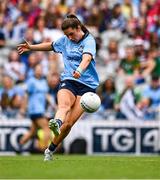 3 August 2025; Kate Sullivan of Dublin during the TG4 All-Ireland Ladies Football Senior Championship final match between Dublin and Meath at Croke Park in Dublin. Photo by Piaras Ó Mídheach/Sportsfile
