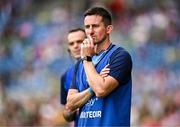 3 August 2025; Dublin joint manager Derek Murray during the TG4 All-Ireland Ladies Football Senior Championship final match between Dublin and Meath at Croke Park in Dublin. Photo by Piaras Ó Mídheach/Sportsfile