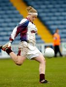 11 September 2004; Una Carroll, Galway. Ladies Football Senior Championship Semi-Final, Mayo v Galway, O'Moore Park, Portlaoise, Co. Laois. Picture credit; Matt Browne / SPORTSFILE