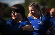 30 August 2025; Leinster debutant Clara Dunne after her side's defeat in the Vodafone Women’s Interprovincial Championship final match between Leinster and Munster at Energia Park in Dublin. Photo by Shauna Clinton/Sportsfile