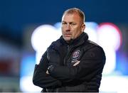 30 August 2025; Bohemians manager Alan Reynolds during the SSE Airtricity Men's Premier Division match between Sligo Rovers and Bohemians at The Showgrounds in Sligo. Photo by Thomas Flinkow/Sportsfile
