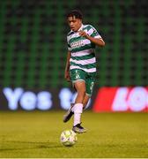 31 August 2025; Victor Ozhianvuna of Shamrock Rovers during the SSE Airtricity Men's Premier Division match between Shamrock Rovers and Drogheda United at Tallaght Stadium in Dublin. Photo by Stephen McCarthy/Sportsfile