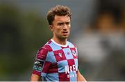 31 August 2025; Darragh Markey of Drogheda United during the SSE Airtricity Men's Premier Division match between Shamrock Rovers and Drogheda United at Tallaght Stadium in Dublin. Photo by Stephen McCarthy/Sportsfile