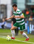 31 August 2025; Josh Honohan of Shamrock Rovers during the SSE Airtricity Men's Premier Division match between Shamrock Rovers and Drogheda United at Tallaght Stadium in Dublin. Photo by Stephen McCarthy/Sportsfile