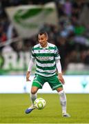 31 August 2025; Graham Burke of Shamrock Rovers during the SSE Airtricity Men's Premier Division match between Shamrock Rovers and Drogheda United at Tallaght Stadium in Dublin. Photo by Stephen McCarthy/Sportsfile