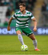 31 August 2025; Lee Grace of Shamrock Rovers during the SSE Airtricity Men's Premier Division match between Shamrock Rovers and Drogheda United at Tallaght Stadium in Dublin. Photo by Stephen McCarthy/Sportsfile