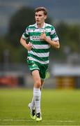 31 August 2025; Matt Healy of Shamrock Rovers during the SSE Airtricity Men's Premier Division match between Shamrock Rovers and Drogheda United at Tallaght Stadium in Dublin. Photo by Stephen McCarthy/Sportsfile