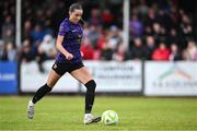 31 August 2025; Aoife Kelly of Wexford takes a penalty during the All-Island Cup final match between Wexford and Bohemians at Ferrycarrig Park in Wexford. Photo by Shauna Clinton/Sportsfile