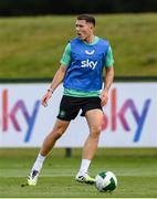 2 September 2025; Dara O'Shea during a Republic of Ireland training session at the FAI National Training Centre in Abbotstown, Dublin. Photo by Stephen McCarthy/Sportsfile