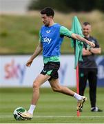 2 September 2025; Finn Azaz during a Republic of Ireland training session at the FAI National Training Centre in Abbotstown, Dublin. Photo by Stephen McCarthy/Sportsfile
