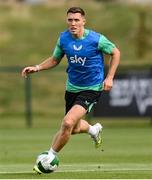 2 September 2025; Dara O'Shea during a Republic of Ireland training session at the FAI National Training Centre in Abbotstown, Dublin. Photo by Stephen McCarthy/Sportsfile