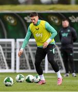 2 September 2025; Matt Doherty during a Republic of Ireland training session at the FAI National Training Centre in Abbotstown, Dublin. Photo by Stephen McCarthy/Sportsfile