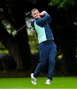 3 September 2025; Ireland rugby assistant coach Jonathan Sexton during the Pro AM ahead of the Amgen Irish Open Golf Championship 2025 at The K Club in Straffan, Kildare. Photo by Ramsey Cardy/Sportsfile
