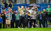 3 September 2025; Leinster and Ireland rugby player Josh van der Flier during the Pro AM ahead of the Amgen Irish Open Golf Championship 2025 at The K Club in Straffan, Kildare. Photo by Ramsey Cardy/Sportsfile