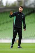 4 September 2025; Assistant coach Paddy McCarthy during a Republic of Ireland training session at the Aviva Stadium in Dublin. Photo by Stephen McCarthy/Sportsfile