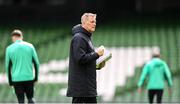 4 September 2025; Head coach Heimir Hallgrimsson during a Republic of Ireland training session at the Aviva Stadium in Dublin. Photo by Stephen McCarthy/Sportsfile