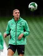 4 September 2025; Killian Phillips during a Republic of Ireland training session at the Aviva Stadium in Dublin. Photo by Stephen McCarthy/Sportsfile