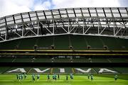 4 September 2025; A general view during a Republic of Ireland training session at the Aviva Stadium in Dublin. Photo by Stephen McCarthy/Sportsfile